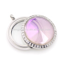 2015 chunky purple window lockets, twist lockets jewelry wholesale price